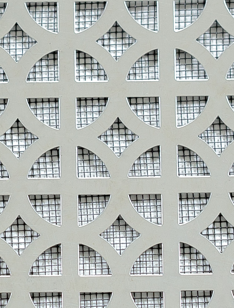 Mesh Grill, Ockley Stainless 2 X 1m With Black Backing Mesh Cut To Size